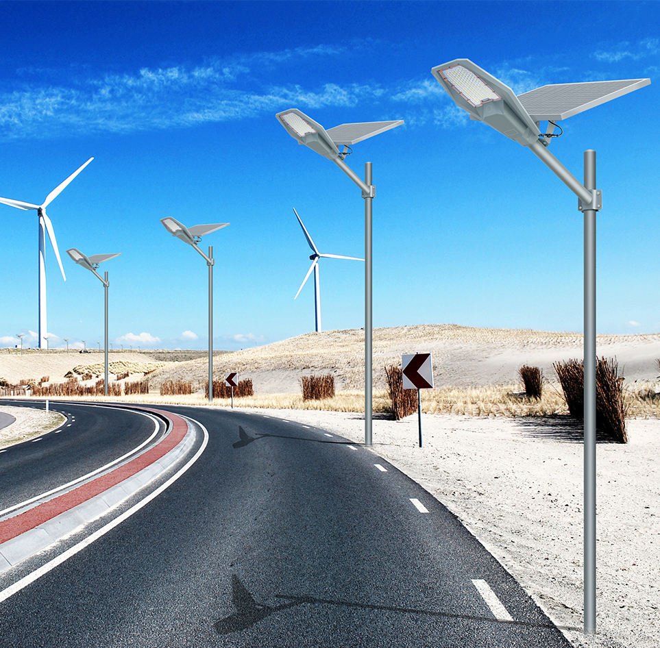 High Quality 50w 100w 1080P All in One Solar Street Light with CCTV Camera